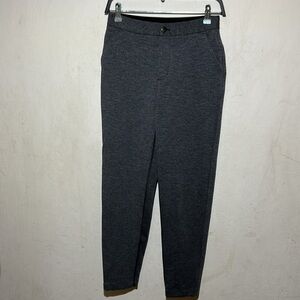 Lululemon City Trek Trouser II 28" Heathered Black Size 4